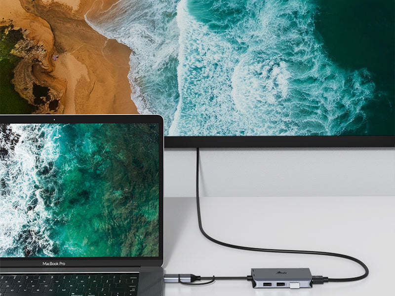 LIONWEI Adapters for MacBook Pro Dongle, 7 in 1 Multiport USB C Hub wi –  Merchant Depot