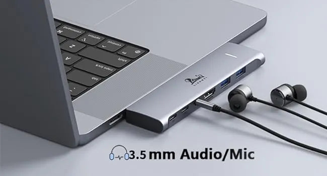 3.5mm Audio/Mic 2-in-1 jack