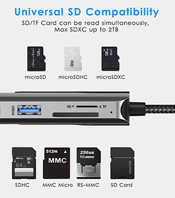 Lionwei USB C Hub Adapter for MacBook Pro 10-IN-1
