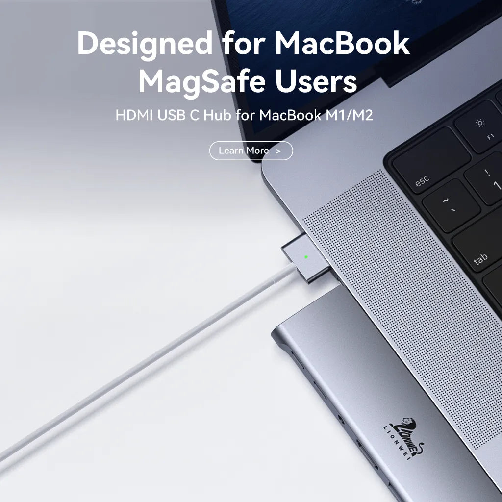 Designed for MacBook  MagSafe Users