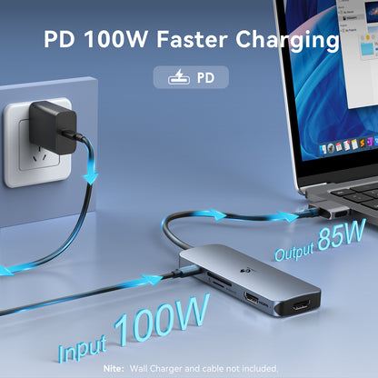 LIONWEI USB C Docking Station Dual Monitor for MacBook Pro Air