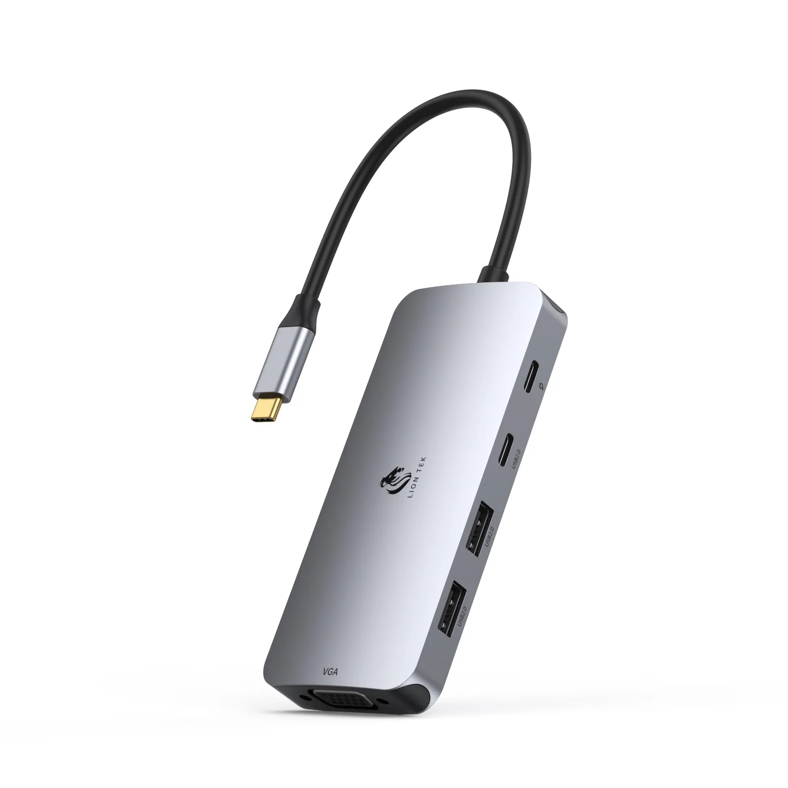 LIONWEI USB C Docking Station with Dual 4K HDMI & Displayport Adapter 8-IN-1