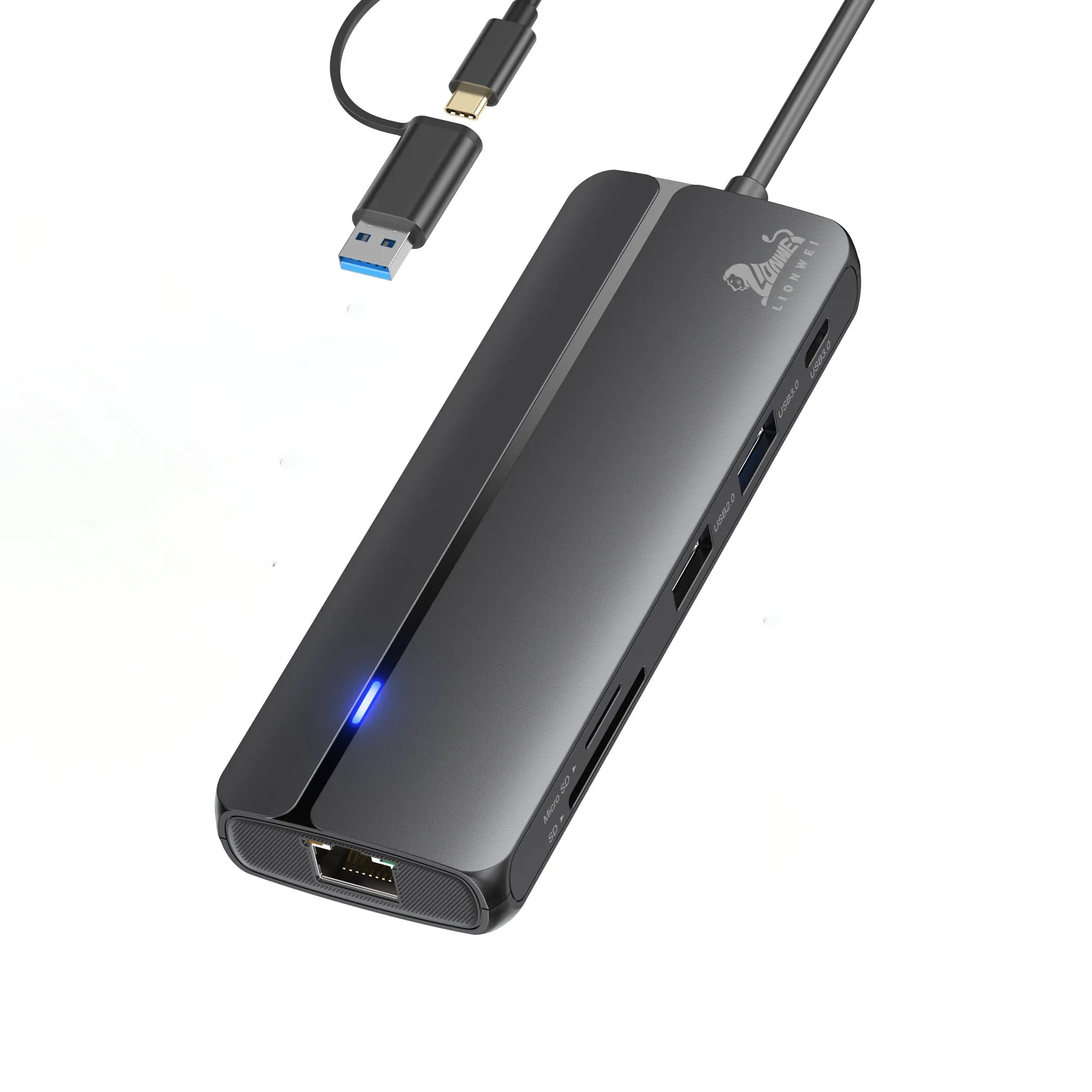 Lionwei USB 3.0 to Dual HDMI Docking Station