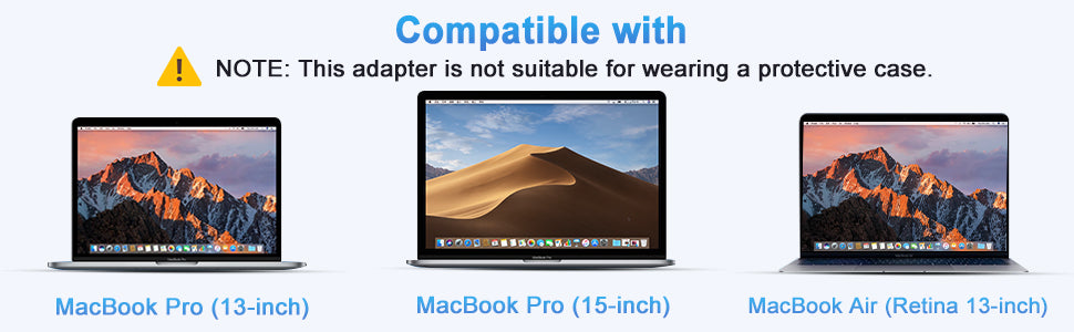 WEIMAI - Adaptateur MacBook Pro concentrateur USB C