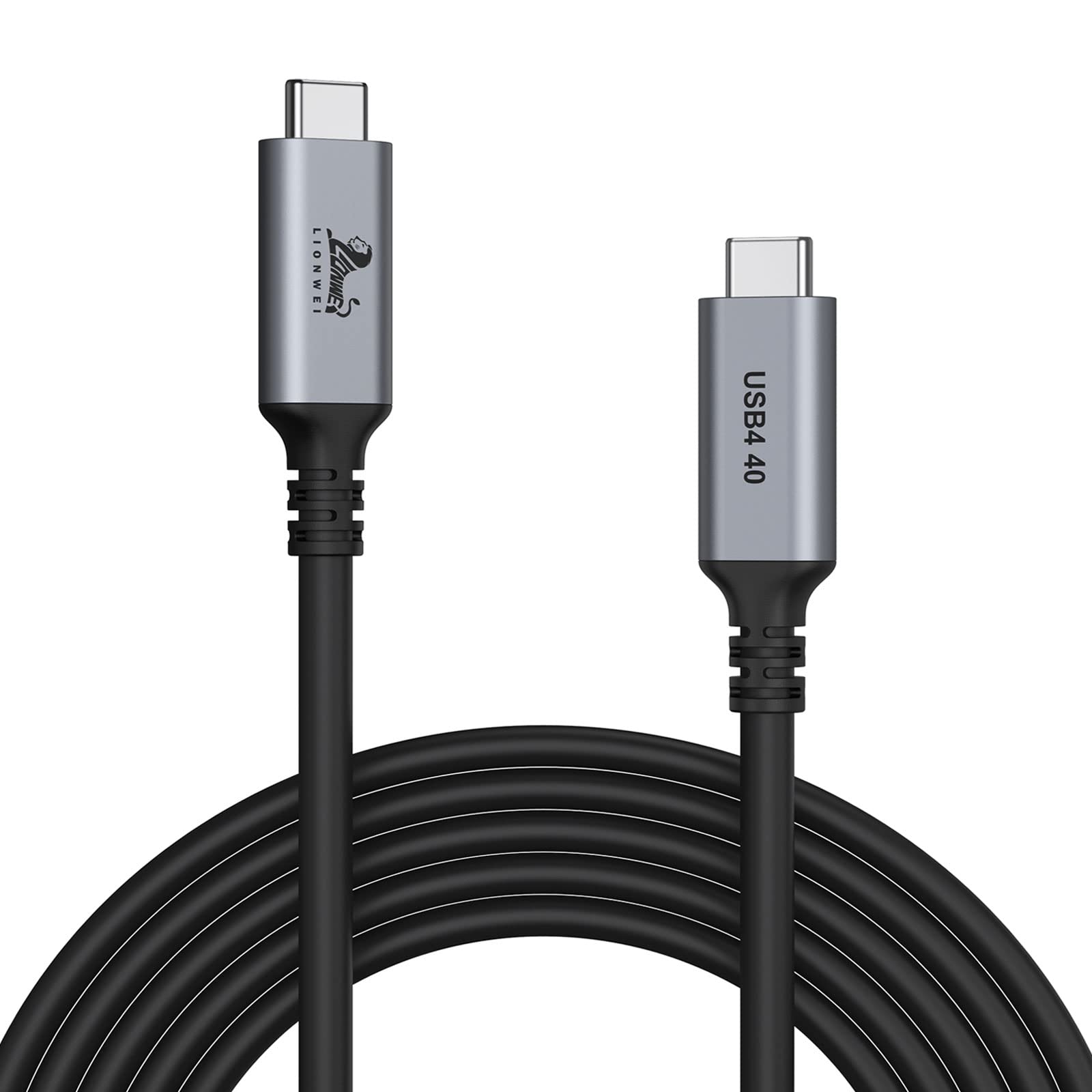 Lionwei USB Thunderbolt 4 Cable 8K & 40Gbps C to C Cable